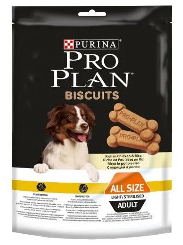 Лакомство для собак PURINA Pro Plan бисквит курица 400 гр