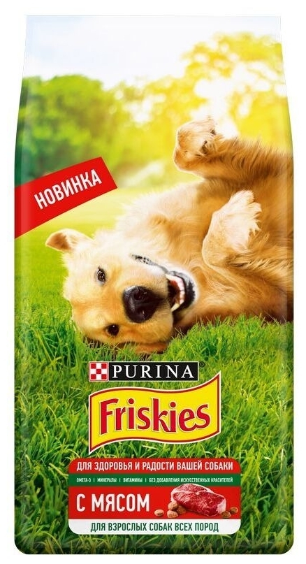 Корм для собак PURINA Friskies Adult мясо 500 гр