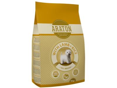 Корм для взрослых собак с мясом ягненка ARATON dog adult lamb 15 кг