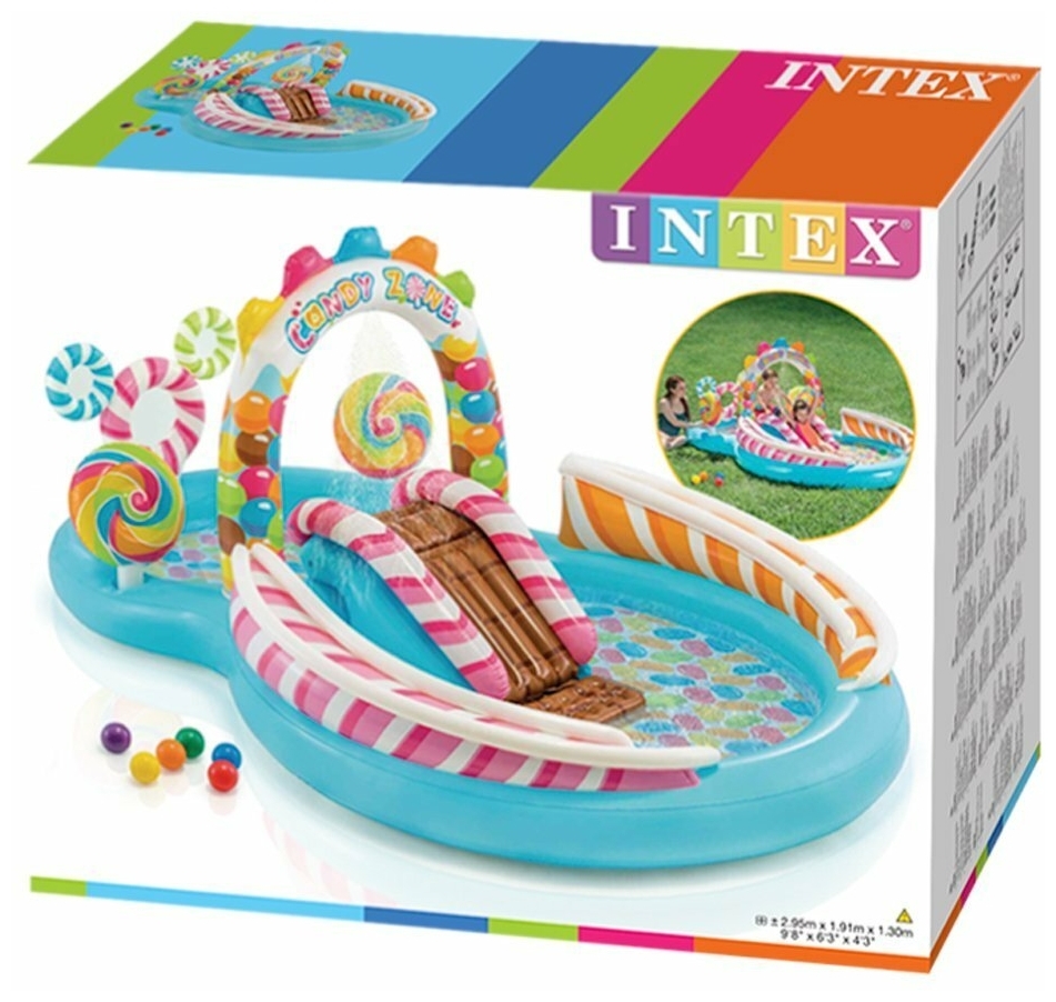 Цена Надувной бассейн детский INTEX 57149NP