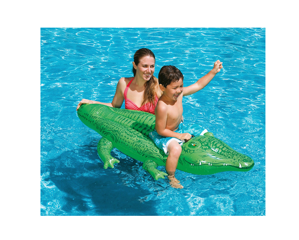 Фото Надувная игрушка INTEX 58546NP в форме крокодила для плавания