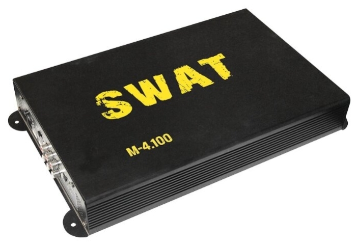 Фотография Усилитель автомобильный SWAT M-4.100 четырехканальный