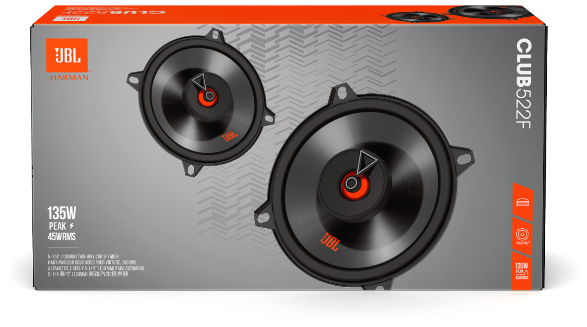 Цена Колонки автомобильные JBL CLUB 522F 135W