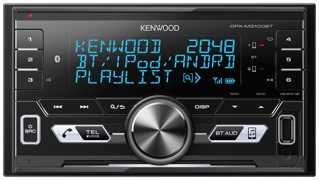 Автомагнитола KENWOOD DPX-M3200BT