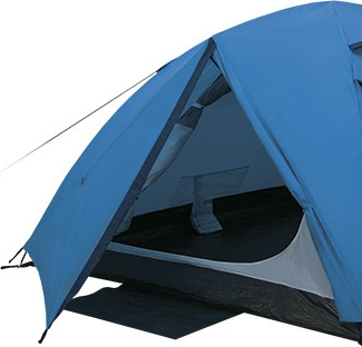 Фотография Палатка HIGH PEAK KINGSTON 3 (3-x местн.) (синий/темно-серый)