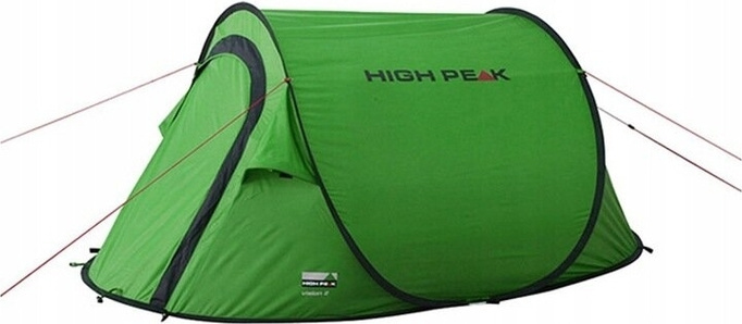 Фото Палатка HIGH PEAK VISION 2 (2-x местн.) (зеленый)