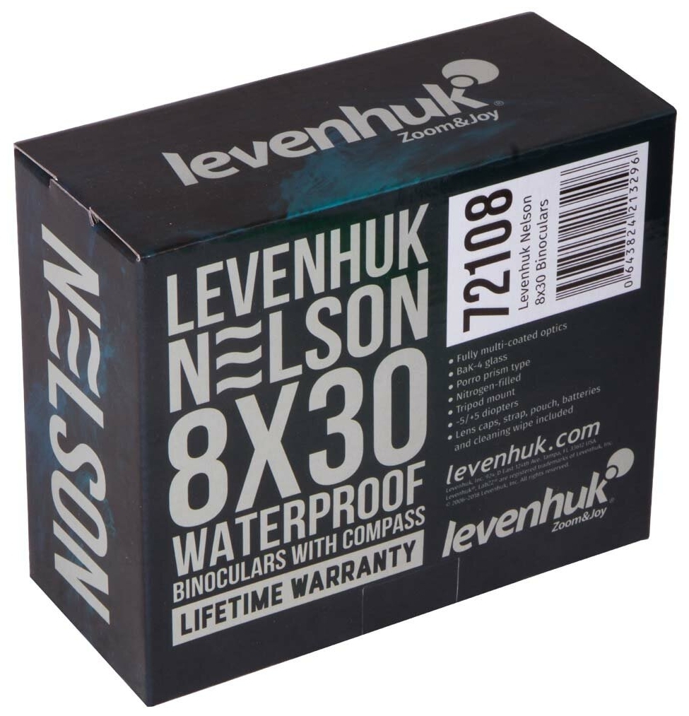 Бинокль LEVENHUK Nelson 8x30 Казахстан