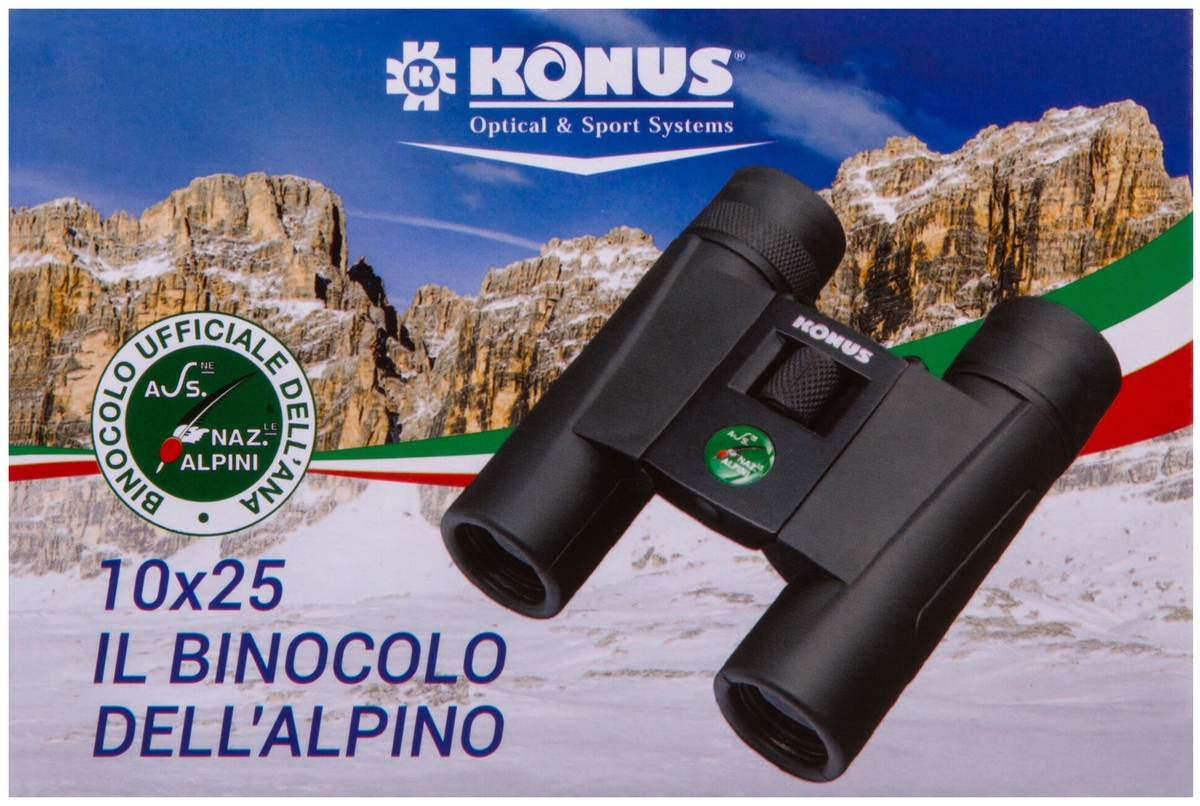 Бинокль KONUS Alpino 10x25 Казахстан