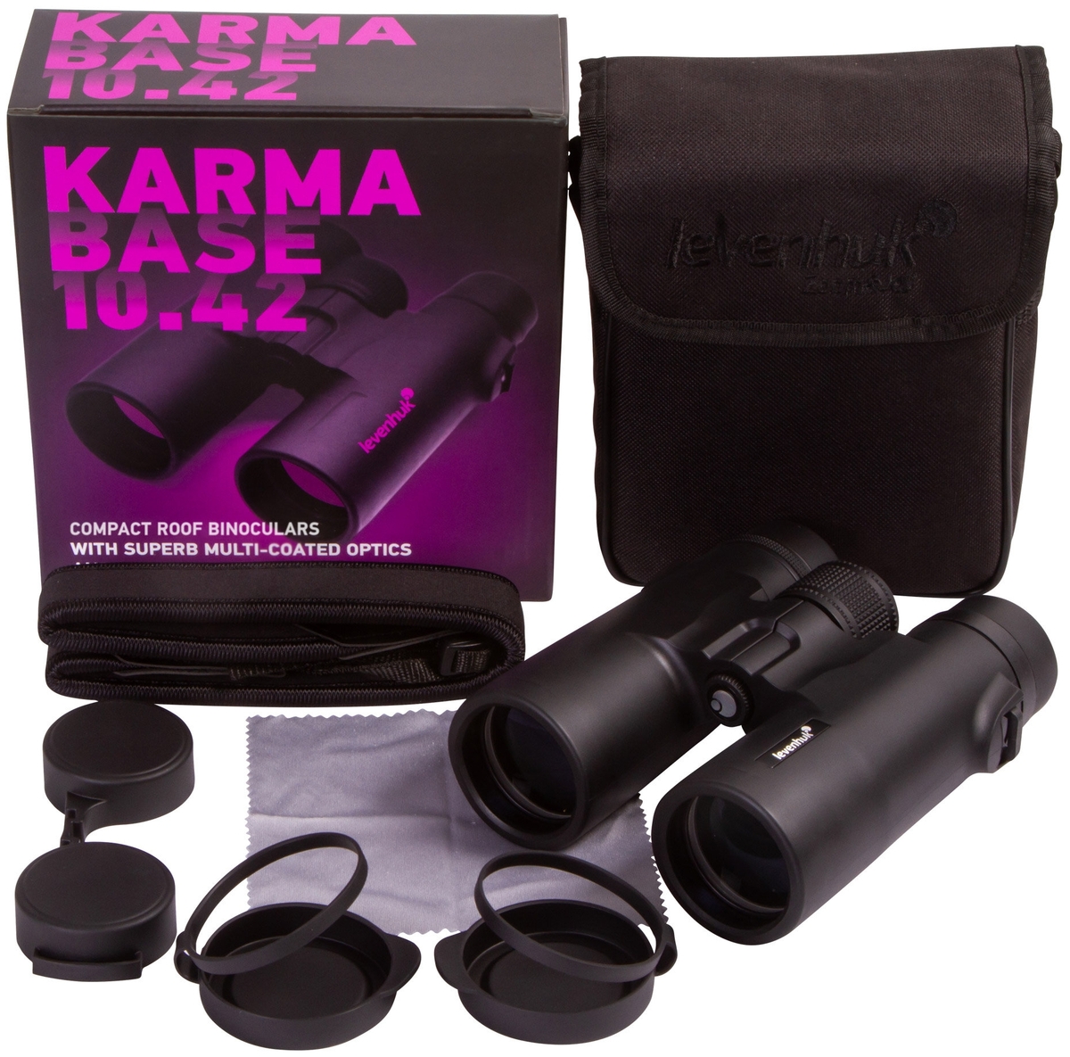 Бинокль LEVENHUK Karma BASE 10x42 Казахстан