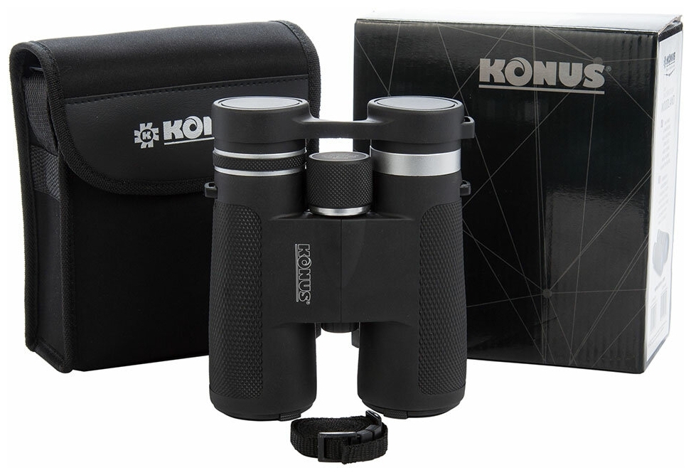 Картинка Бинокль KONUS Woodland 10x42