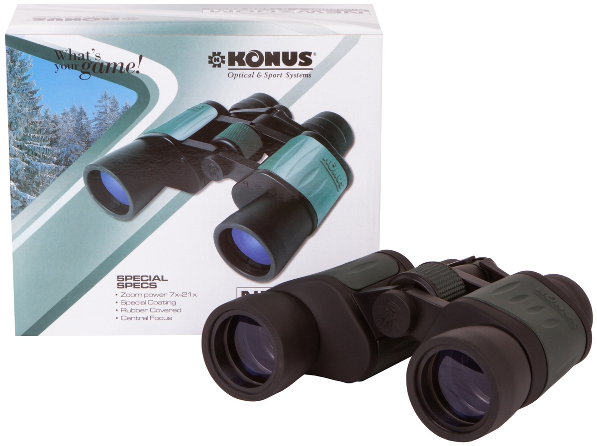 Бинокль KONUS NewZoom 7–21x40 Казахстан