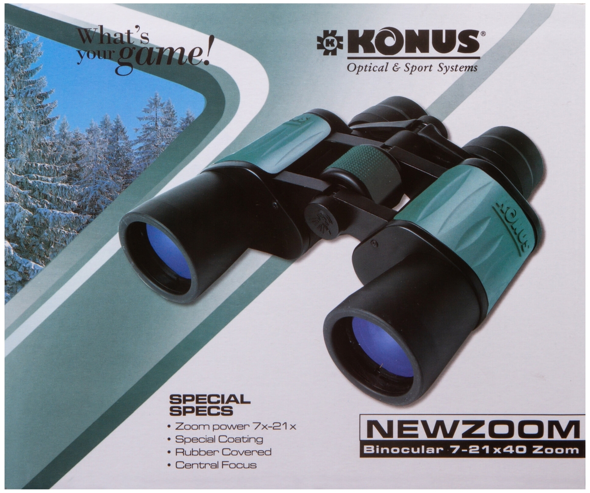 Бинокль KONUS NewZoom 7–21x40 Казахстан