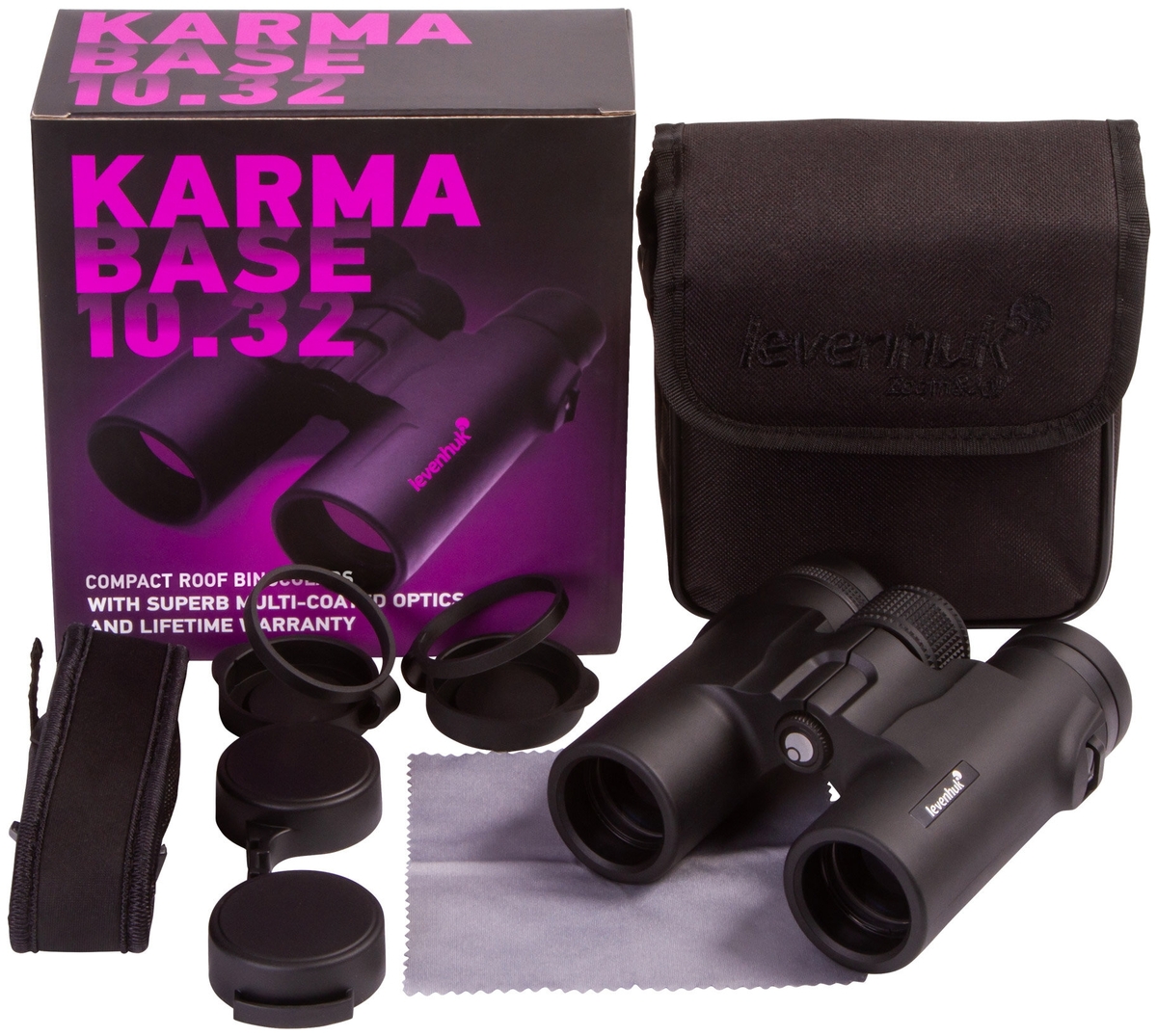 Бинокль LEVENHUK Karma BASE 10x32 Казахстан