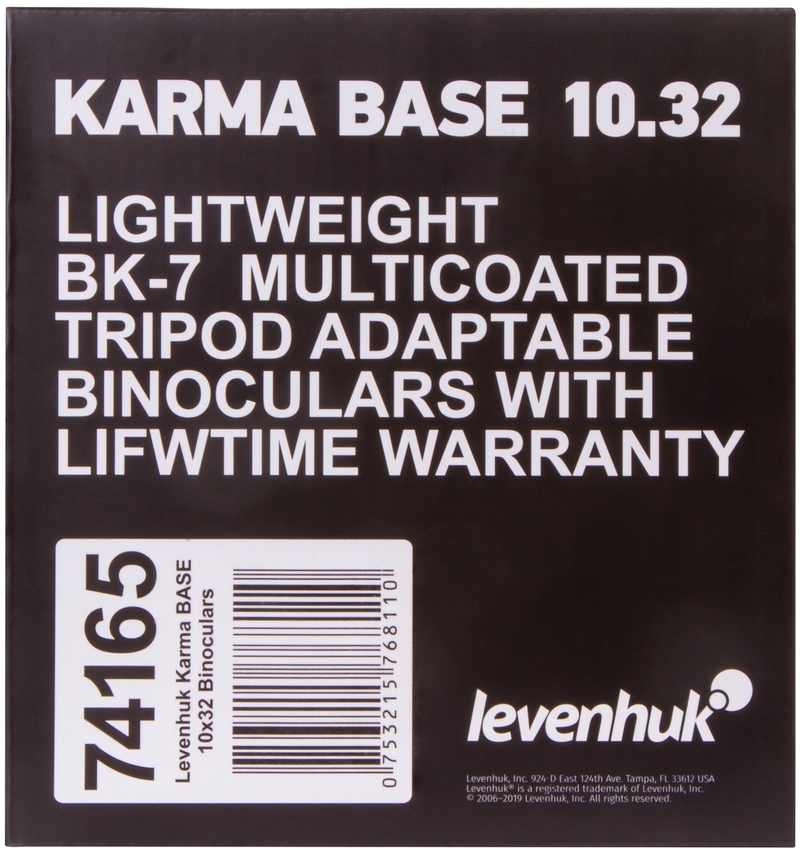 Бинокль LEVENHUK Karma BASE 10x32 Казахстан