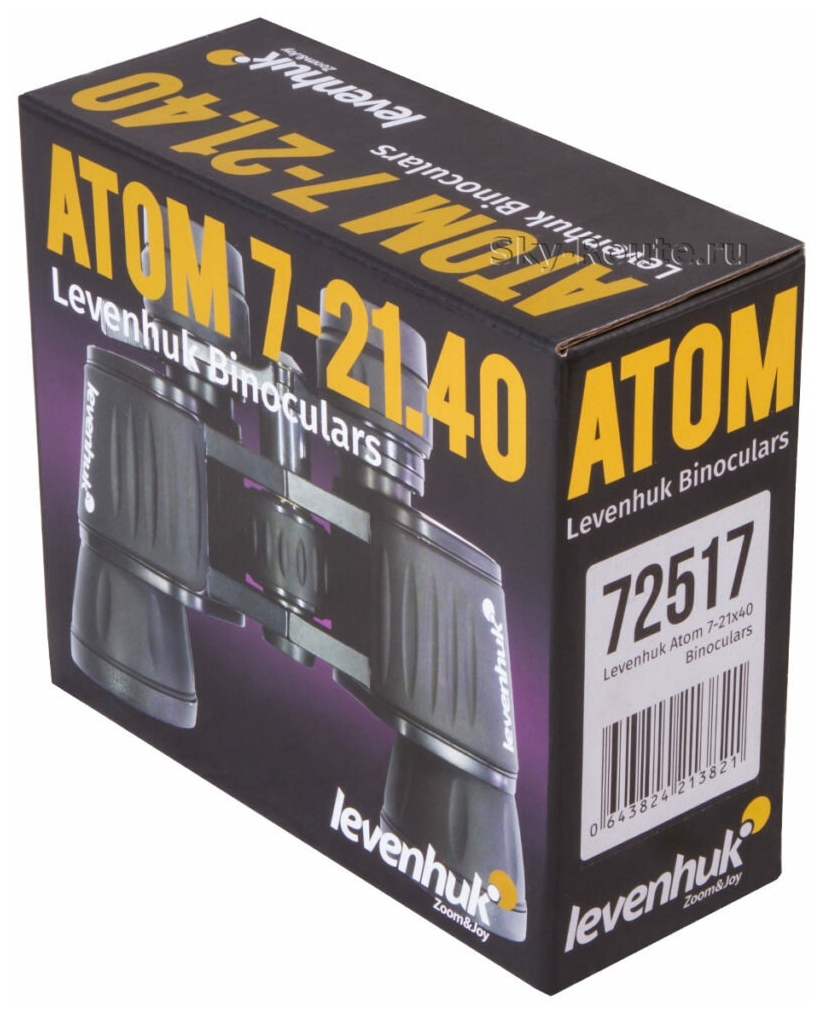 Бинокль LEVENHUK Atom 7–21x40 Казахстан