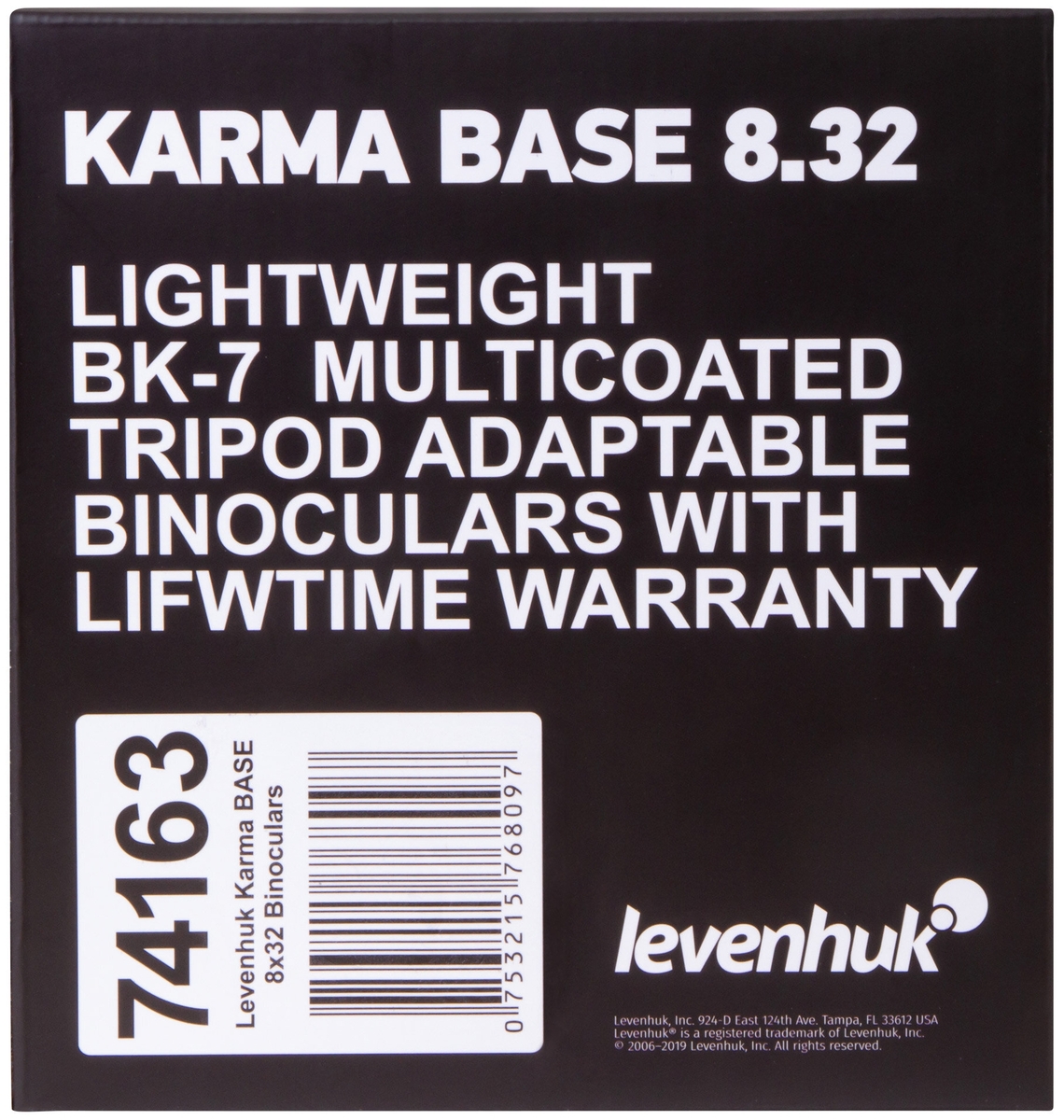 Бинокль LEVENHUK Karma BASE 8x32 Казахстан