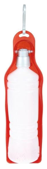 Фотография Пластиковая бутылка с питьевой чашей TRIXIE 700 мл 2459