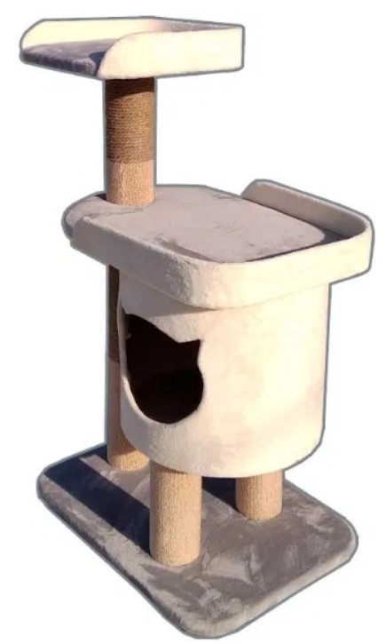 Фото Игровой комплекс ZOOFABRIKA М11 Cat house Зима