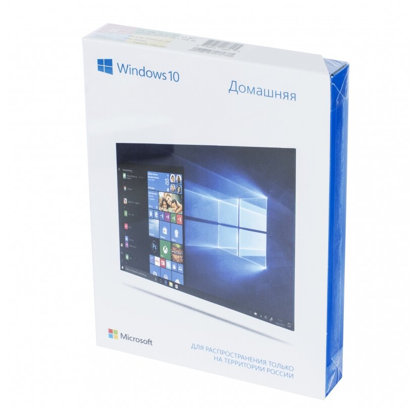 Лицензия MICROSOFT Windows Home FPP 10 P2 32-bit/64-bit Russian Kazakhstan Only USB (HAJ-00074)