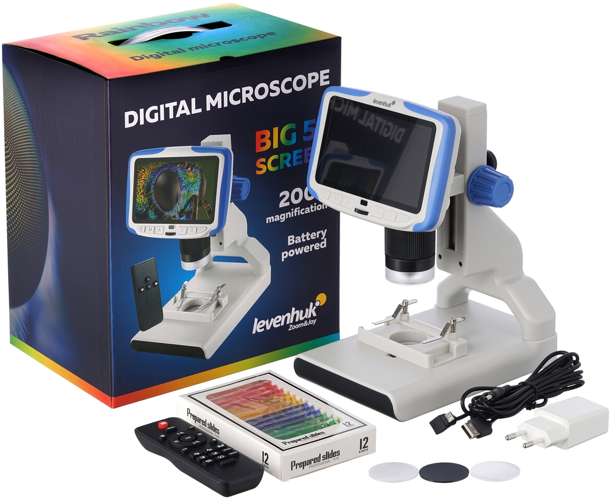 Микроскоп LEVENHUK Rainbow DM500 LCD Казахстан