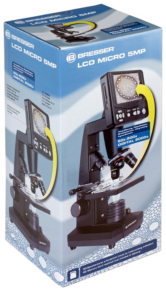 Микроскоп BRESSER LCD 50x-2000x Казахстан