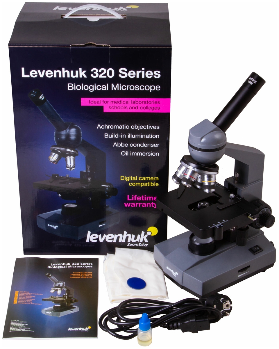 Фото Микроскоп LEVENHUK 320 BASE