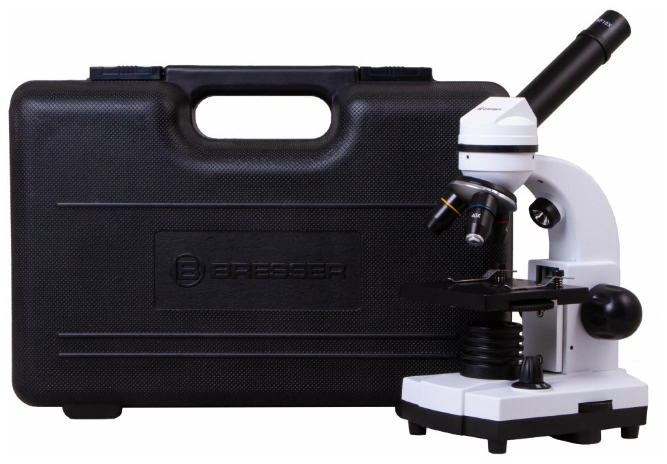 Микроскоп BRESSER Junior Biolux SEL 40–1600x белый в кейсе