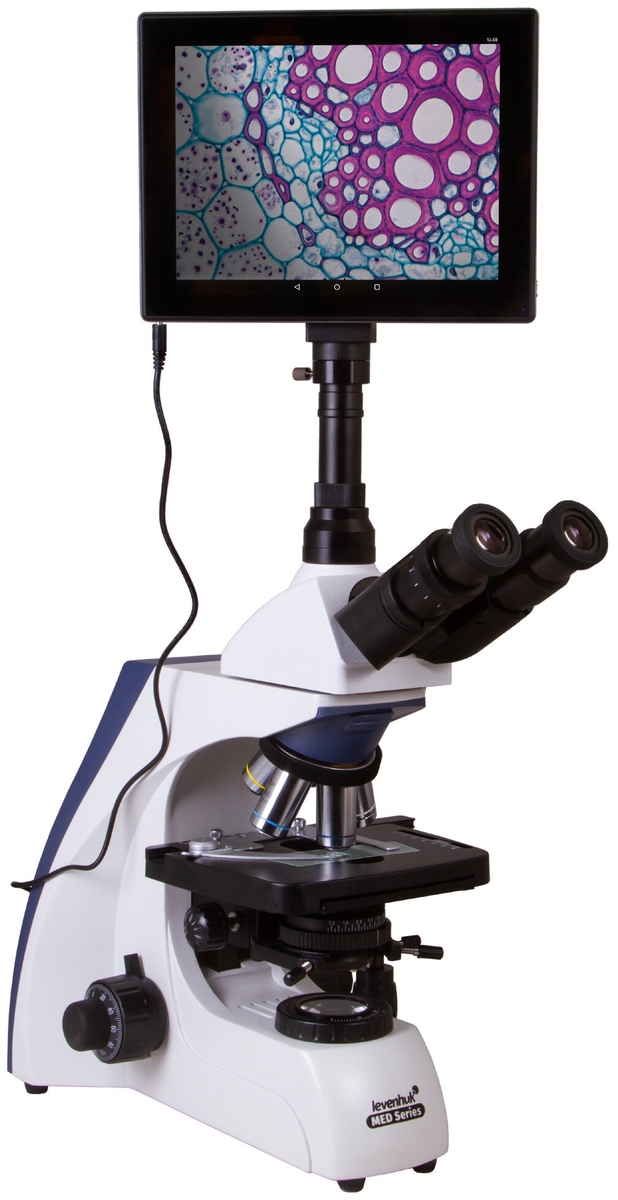 Цена Микроскоп LEVENHUK MED D35T LCD тринокулярный