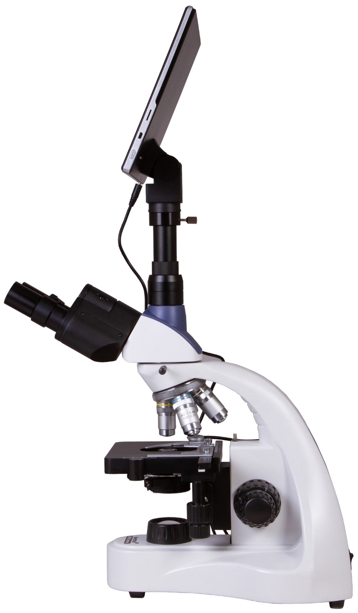 Купить Микроскоп LEVENHUK MED D10T LCD тринокулярный