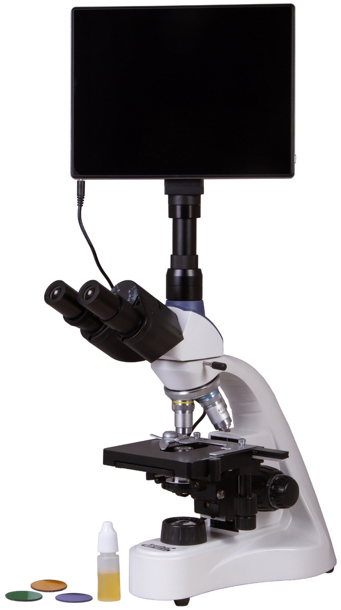 Микроскоп LEVENHUK MED D10T LCD тринокулярный Казахстан