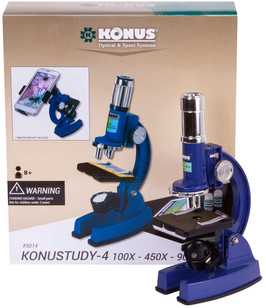 Микроскоп KONUS KONUStudy-4 900x Казахстан