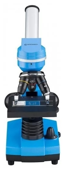 Фотография Микроскоп BRESSER Junior Biolux SEL 40–1600x синий