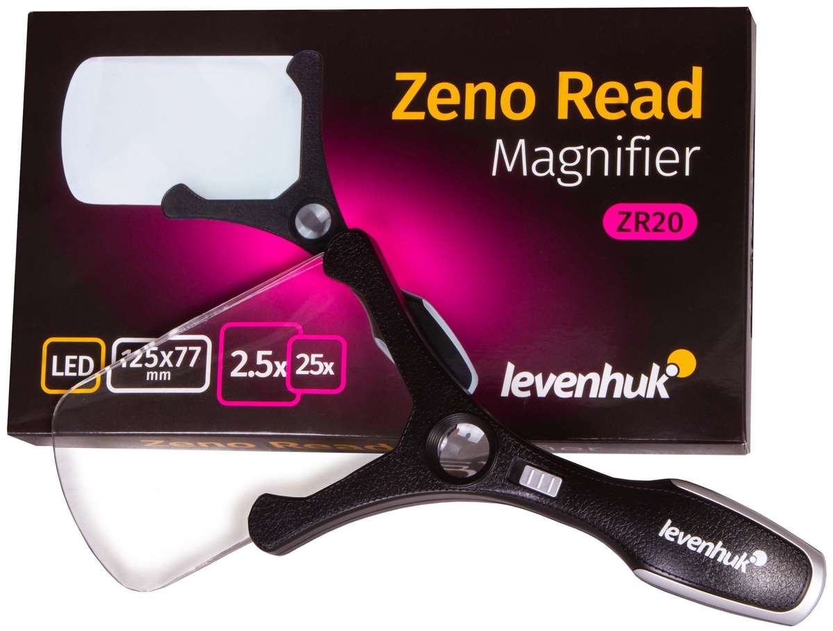 Лупа для чтения LEVENHUK Zeno Read ZR20 Казахстан