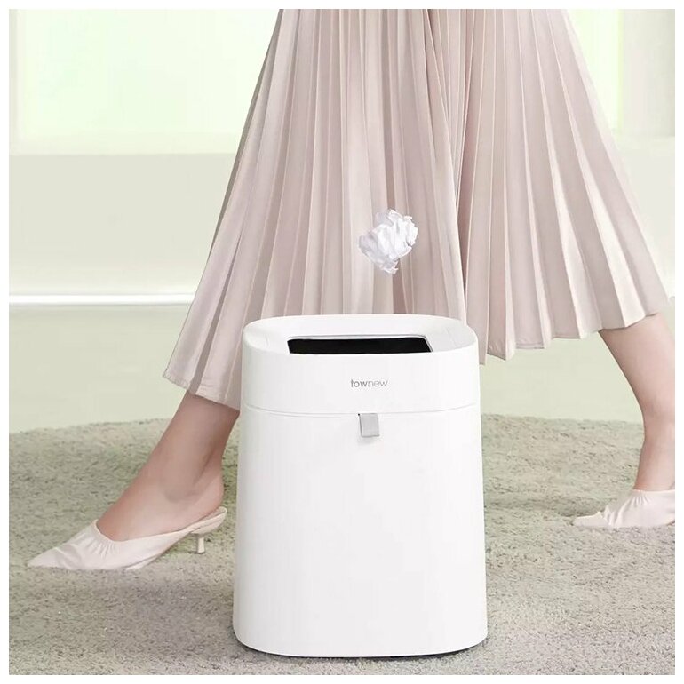 Купить Умное мусорное ведро Xiaomi Townew Smart Trash Can T Air Lite White