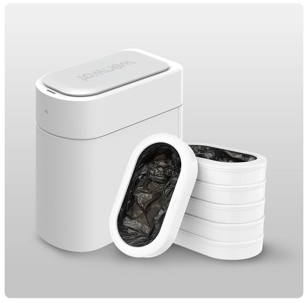 Фото Умное мусорное ведро Xiaomi Townew Smart Trash Can T3 White