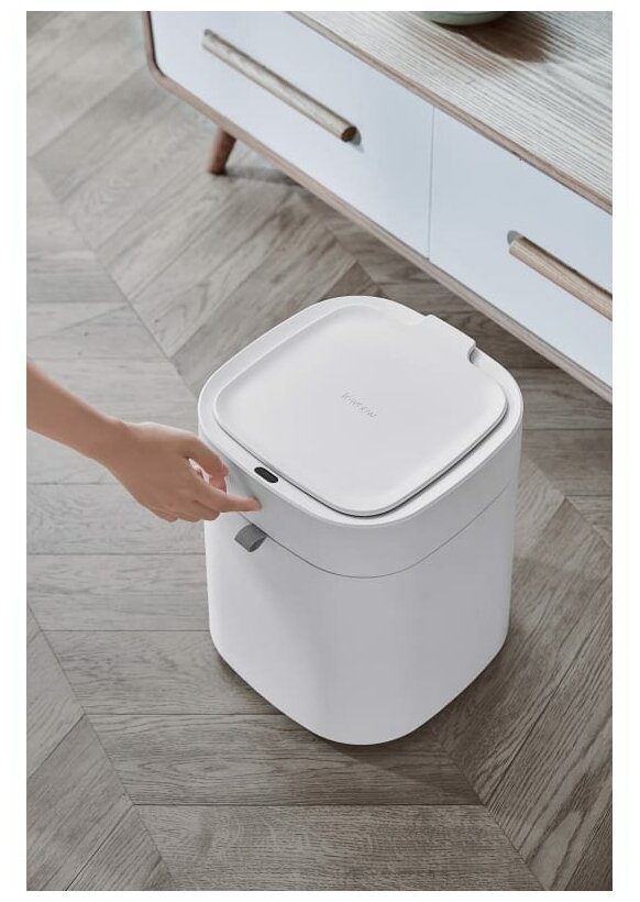 Фото Умное мусорное ведро Xiaomi Townew Smart Trash Can T Air X White