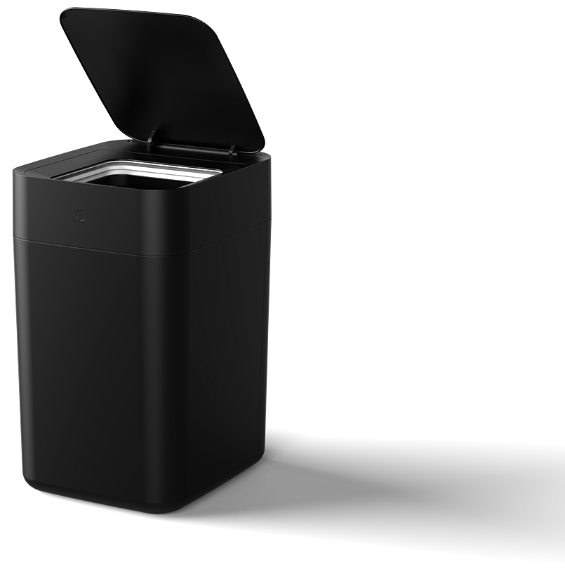 Фотография Умное мусорное ведро Xiaomi Townew Smart Trash Can T1S Black