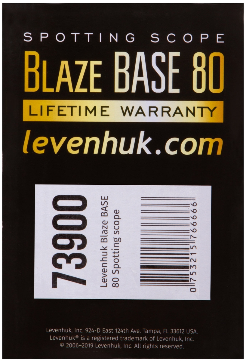 Зрительная труба LEVENHUK Blaze BASE 80 Казахстан