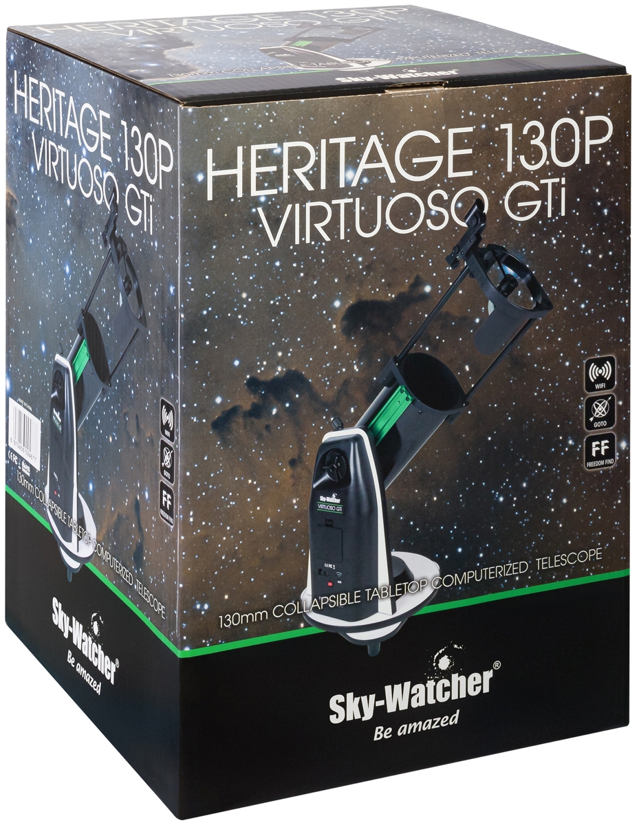 Телескоп Sky-Watcher Dob 130/650 Virtuoso GTi GOTO настольный Казахстан