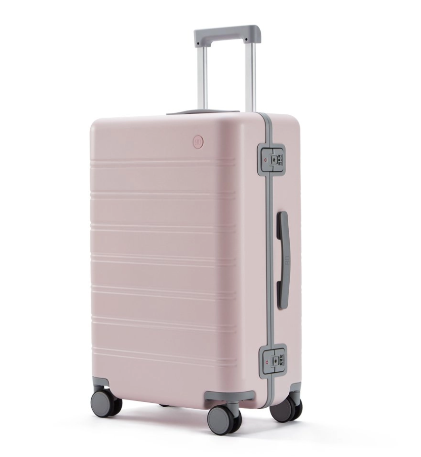 Чемодан XIAOMI NinetyGo Manhattan Frame Luggage-Zipper 20" Pink (MFL20pnk)