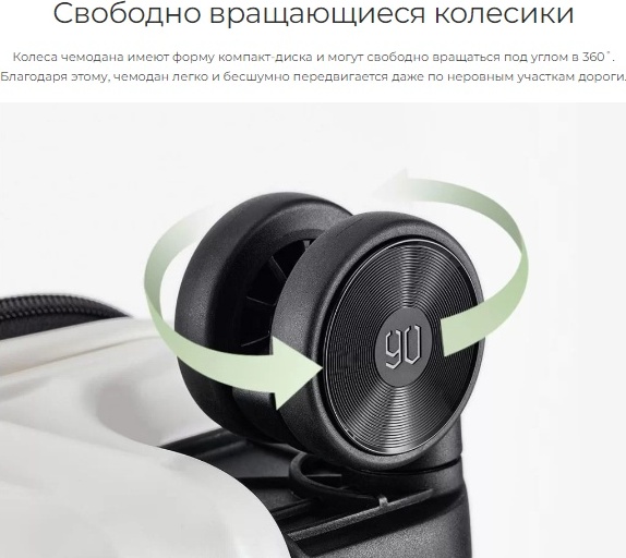 Купить Чемодан NINETYGO Elbe Luggage 28 White