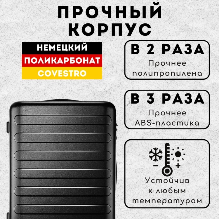 Фотография Чемодан NINETYGO Rhine/Business Travel Luggage 24 Titanium Grey