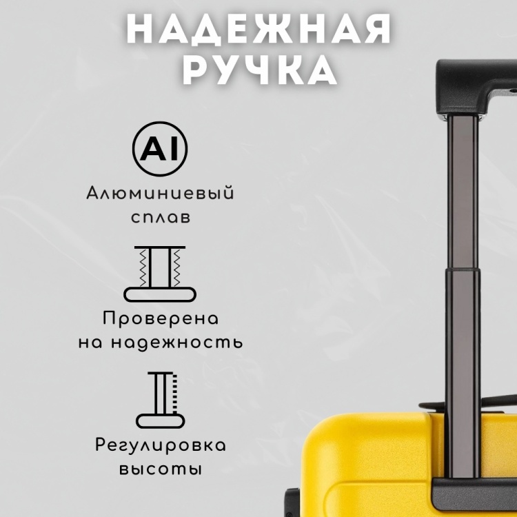 Чемодан NINETYGO Rhine/Business Travel Luggage 24 Titanium Grey Казахстан