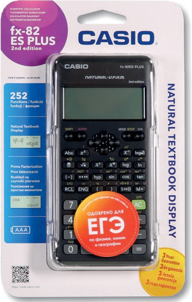 Фото Калькулятор научный CASIO FX-82ESPLUS-2-SETD