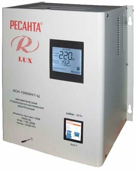 Стабилизатор РЕСАНТА LUX АСН-1000Н/1-Ц Казахстан