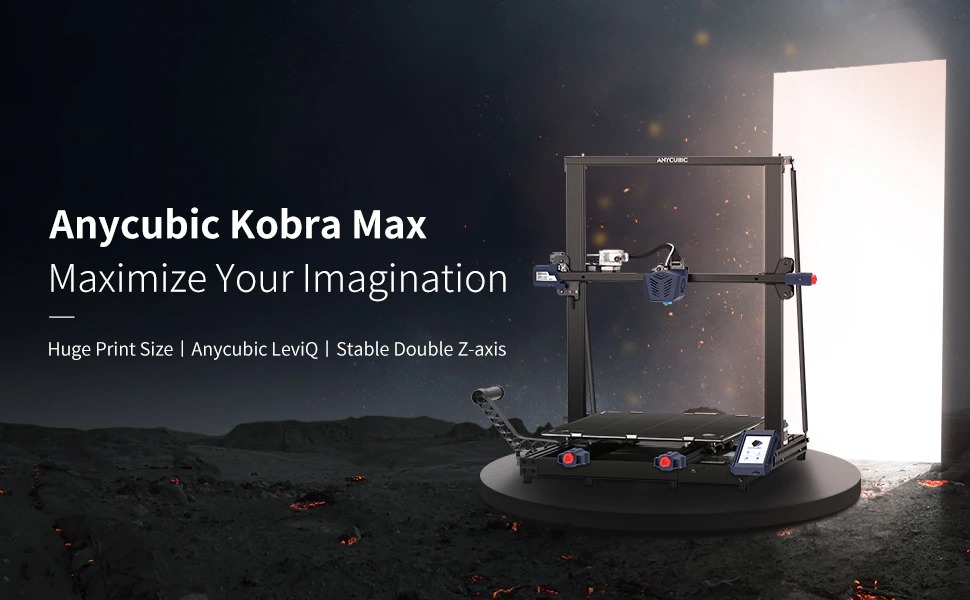 картинка 3D принтер ANYCUBIC Kobra Max от магазина 1.kz