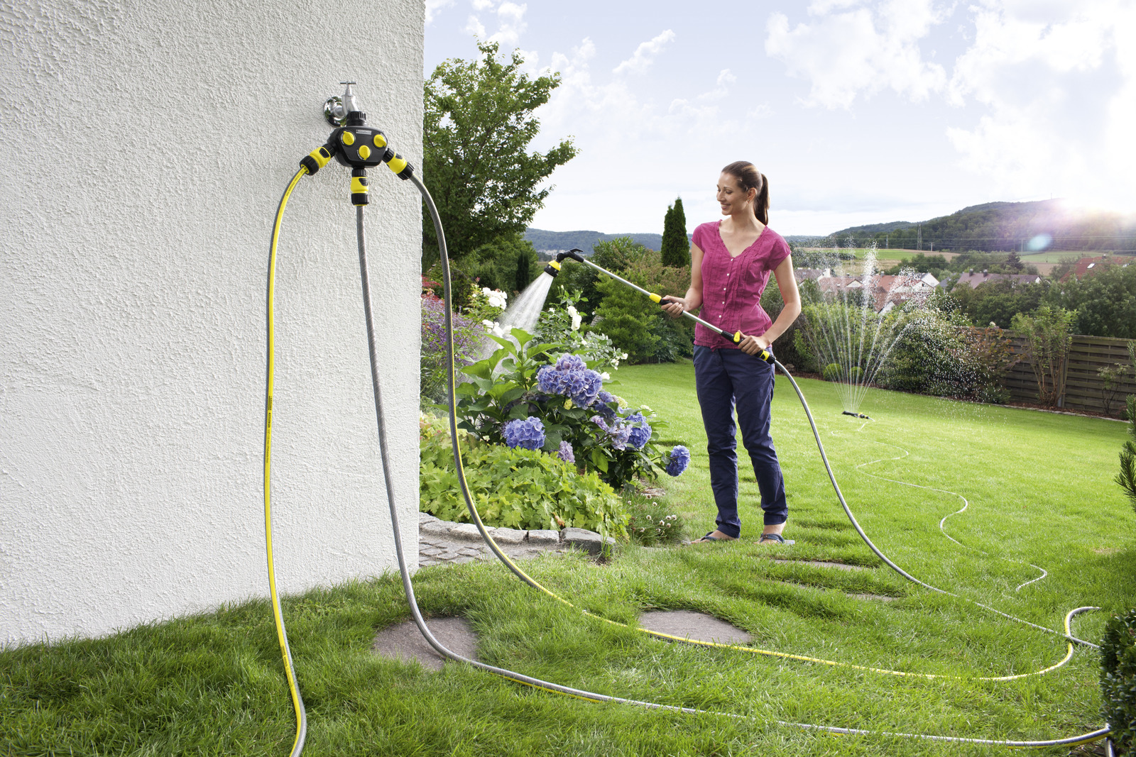 Фотография Распределитель для крана KARCHER с 3 выходам (2.645-200.0)