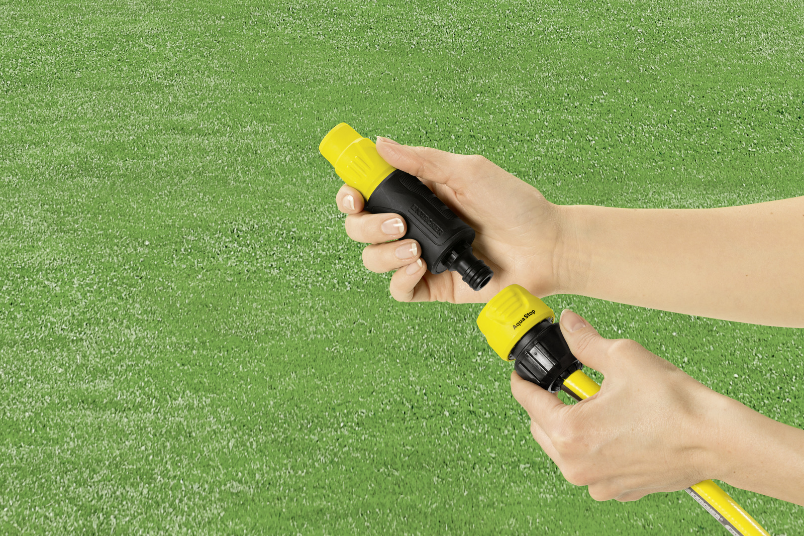 Фото Коннектор универсальный KARCHER с аквастопом (2.645-192.0)