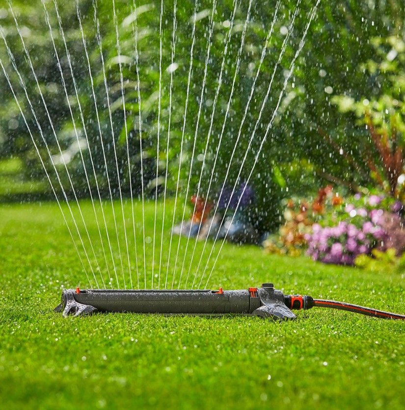 Фото Дождеватель GARDENA 18714-20 осциллирующий AquaZoom L