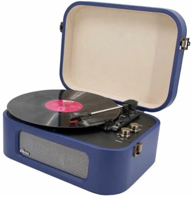 Фото Проигрыватель виниловый RITMIX LP-190B Blue